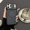 Moldura de Foto Fantasma Duas Cores Capa de Celular Magnética Adequada para Apple 17Promax Cobertura Completa 15 Tendência 12 Acrílico 11