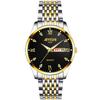 Aiershi Nuevo Reloj para Hombre Impermeable Casual Luminoso Calendario Versión Coreana Reloj de Cuarzo Douyin-1610