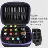 Bolsa de almacenamiento para aceites esenciales Dotteri de gran capacidad con 19 compartimentos, anticaída, para botellas de aceite esencial de 15ML 5ML y botellas roller de 10ML