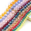 Runzhe Cristal DIY Accesorios para Ropa Cuentas Redondas Facetadas 6-12mm Cuentas Globo de Cristal de 96 Caras Cuentas de Vidrio Transparentes
