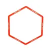 Círculo de Agilidad Octagonal Balón de Baloncesto Control de Balón Equipo de Entrenamiento Anillo de Entrenamiento Físico para Niños Círculo Hexagonal de Salto de Ritmo de Movimiento