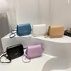 Bolso Lindo Simple para Mujer 2025 Nuevo Moderno Estilo Coreano Bolso Cuadrado Pequeño Textura Casual Bandolera Bolso Pequeño Hermoso Bolso de Hombro