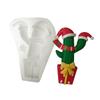 Nuevo Molde de Silicona Navideño 2022 Árbol de Navidad Molde de Azúcar Flip Molde de Pegamento de Goteo DIY Decoración de Pastel de Chocolate