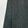 Padrão Floral Dourado EscuroTecido de Seda Xiangyun de ViscoseSeda Oleada EspessaTextura de Oito PontosTecido Texturizado RetrôTecido Jacquard Feminino