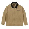2026 Jaqueta Workwear Detroit Desgastada Lavada Masculina Nova Marca Tendência Solta Jaqueta Coach Americana Para Casal