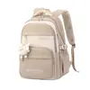 25 Novos Modelos de Mochilas Leves Multifuncionais para Estudantes do Ensino Médio Feminino, com Aparência Moderna, Leves, Redutoras de Pressão, Impermeáveis