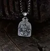 Plata de Ley S925 Zakiram Colgante de Artesanía Pesada Vintage Alta Moda Versátil Diseño de Nicho Personalidad Al por Mayor