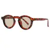 Gafas de Sol Redondas Sencillas 2026 Nuevas Gafas de Sol Retro Moda Tendencia Anti-UV con Diseño Elegante