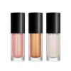 Iluminador de Ojos Cambia de Color Deslumbrante Transfronterizo, Gel con Purpurina para el Cuerpo, Maquillaje de Sirena, Polvo Fino, Maquillaje Facial Perlado, Iluminador