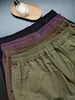 250526001Pantalones Cortos de Trabajo de Verano para Hombre, Pantalones Cortos de Cinco Puntos Estilo Montaña, Pantalones Cortos Casuales de Secado Rápido con Sensación de Hielo para Jóvenes