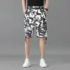 Novos Shorts de Trabalho Camuflados Masculinos para o Verão de 2026, Shorts Casuais Finos de Bolso Múltiplo Retos, Shorts Elásticos de Comprimento Médio para Homens