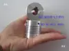 Acoplamiento flexible para encoder de husillo CNC HD15*15-D38L39 en stock con chavetero de 5MM, factura disponible