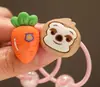 Gomas para el Cabello de Dibujos Animados Lindas que Brillan en la Oscuridad para Niñas de 3 a 6 Años, Bandas Elásticas Hilo de Alta Elasticidad Venta al por Mayor