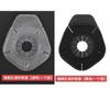 Cubierta protectora para orificio de limpiaparabrisas de coche cubierta protectora limpiaparabrisas tapón para orificio a prueba de polvo almohadilla de silicona cubierta a prueba de polvo cubierta anti-hojas