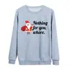 Sudadera Divertida de Manga Larga Holgada con Estampado de Animales Estilo Europeo y Americano para Mujer 2025 con Cuello Redondo
