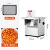 Zhuojin 110V/220V Máquina Comercial para Cortar Verduras de Escritorio Multifuncional Eléctrica Ralladora de Papa y Cebolla