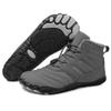Zapatos de Algodón para Hombre de Talla Grande Nuevos Zapatos Gruesos para Senderismo al Aire Libre Botas de Nieve de Invierno con Forro Polar Zapatos para Mujer Senderismo Zapatos de Caña Alta de Una Capa
