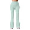 Pantalones de yoga con estampado de melocotón para mujer, de cintura alta, ajustados y de pierna ancha, de secado rápido, para correr y hacer deporte.