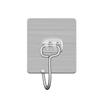 Ganchos Adhesivos, Ganchos de Plástico sin Taladro para Puertas, Ganchos de Pared, Ganchos Transparentes para Cocina sin Rastro, Ganchos Fuertes