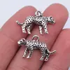 24X15Mm 2.5g Multicolor Accesorios para Joyería Hecha a Mano DIY Colgante Lindo de Animal Leopardo