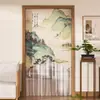 Cortina de Mosquitero Estilo Nuevo Sin Taladro, Estilo Chino Dormitorio Sala de Té Cortina Divisoria de Encaje Feng Shui Privacidad