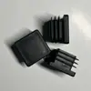 Accesorios para Barandilla de Valla Cubierta Base Cuadrada Dividida para Poste Cubierta Decorativa a Prueba de Polvo Red de Aislamiento para Taller de Máquinas de Tubo Cuadrado