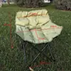 Silla lunar acolchada al por mayor del fabricante, silla de camping para picnic, silla portátil de ocio, silla para bocetos de arte, silla plegable para exteriores
