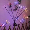 Lámpara de Hongo de Energía Solar Lámpara de Atmósfera para Paisajismo de Patio Exterior Lámpara Colorida para Jardín Balcón Decoración de Césped Lámpara de Hongo Impermeable