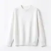 Raff estilo similar 100% lana de oveja tejido de ochos cuello redondo jersey sin costuras una pieza suéter de lana suéter mujer otoño invierno