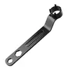 Llave angular para amoladora nueva y mejorada, llave de cuatro ángulos ajustable para quitar, llave especial espesa para amoladora, herramienta de extracción