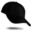 Gorra de béisbol transfronteriza de Amazon, de algodón puro, para hombres y mujeres, de color sólido, con visera, venta al por mayor, fábrica de sombreros.