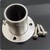 Acessórios para Estrutura de Estufa Grampos de Tubo em T, Conectores de Tubo, Grampos de Bico de Pato Retos Galvanizados Espessados
