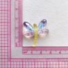 Accesorios de resina con forma de libélula y mariposa con corte de lentejuelas transparentes de alta calidad, accesorios de joyería para bricolaje, accesorios para el cabello hechos a mano.