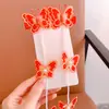 Accesorios para el Cabello de Año Nuevo para Niños Borla Pinza de Mariposa Estilo Chino Cadena para el Cabello Pinza para el Cabello de Bebé Pinza para el Cabello de Niña