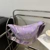 Estilo Ins Simple Estilo Japonés Bandolera Bolsa Pequeña Bolso de Hombro para Mujer para la Espalda Bolso para Teléfono Móvil Ligero Combinable Bolso Niche de Bola para Niña