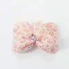 Accesorios para Pasador de Pelo con Lazo Grande de Tela DIY Lentejuelas Perla Mariposa Accesorios para el Cabello Decoraciones para Ropa Accesorios