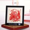 Série Zodiaco Chinês de Doze Animais Weixian Recorte de Papel Molduras de Espelho Decorativas, Presentes para Relações Exteriores, Atacado de Fabricante, Feito à Mão