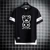 Conjunto deportivo de verano para hombre, camiseta de manga corta para adolescentes, estudiantes de secundaria, moda masculina, conjunto atractivo