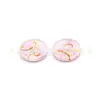 Botones de Plástico Redondos de Dos Agujeros de 12 mm Color Impreso Dibujos Animados Botones para Ropa Infantil Camisa Botones para Tejidos Cárdigan Botones Mayoreo