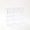 A prueba de polvo transparente para niños 1:Estante de exhibición de modelos de autos de aleación 64 Caja de exhibición apilable Gabinete de exhibición de almacenamiento Hot Wheels