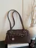 Bolso de axila retro de alta gama para mujer, nuevo bolso de mano de moda tendencia 2026, bolso de hombro de gran capacidad para el día a día, bolso baguette