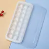 Forma de Gelo de Silicone, Caixa de Gelo Caseira com Tampa, Bandeja de Gelo para Cozinha, Caixa Criativa para Armazenamento de Gelo Doméstico e Comercial