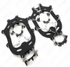 Crampons de silicone para comércio exterior para escalada na neve, montanhismo, esportes ao ar livre, crampons de TPE, capas antiderrapantes para sapatos, crampons de todos os tamanhos