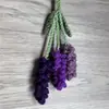 Plantas Pequeñas de Lana Terminadas en Maceta, Flores Artificiales Tejidas a Crochet, Colgantes Decorativos Creativos para Regalo, Lindos Colgantes de Girasol para Coche