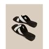 Pantuflas de Celebridad de Internet para Mujer, Sandalias Exteriores de Verano, Versátiles 2025 Nuevas Moda Suela Suave Sandalias Planas Antideslizantes para Mujeres Embarazadas