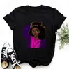 Camiseta de Chica de Pelo Corto Nueva 2025 Verano Manga Corta Ropa de Mujer Camiseta de Manga Corta WISH Dropshipping