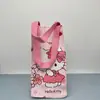 Bolsa de Mano de Dibujos Animados Kuromi Stitch Jiji Cinnamonroll Alto Valor Corazón de Niña Bolsa para Botella de Agua Bolsa de Almacenamiento Impermeable