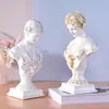 Escultura Retrato de Chica Retro Europea Venus Decoración para Sala de Estar Mueble de TV Decoración Suave Transfronteriza para Comercio Exterior Accesorios