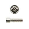 Tornillo de cabeza hueca hexagonal con cabeza de copa Tornillo de acero al carbono de alta resistencia Perno de cabeza hueca hexagonal con perfil de aluminio m6m8 Tornillo de cabeza hueca hexagonal con cabeza de copa redonda