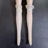 Calcetines de Juguete para Muñecas de Escala 1/6, Disfraz de Princesa, Calcetines Largos de Encaje Estilo Americano para Muñecas Sd Bjd Xinyi